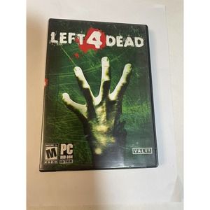 Left 4 Dead PC DVD-ROM Game M 17+ 2003 Surviving The Zombie Apocalypse
